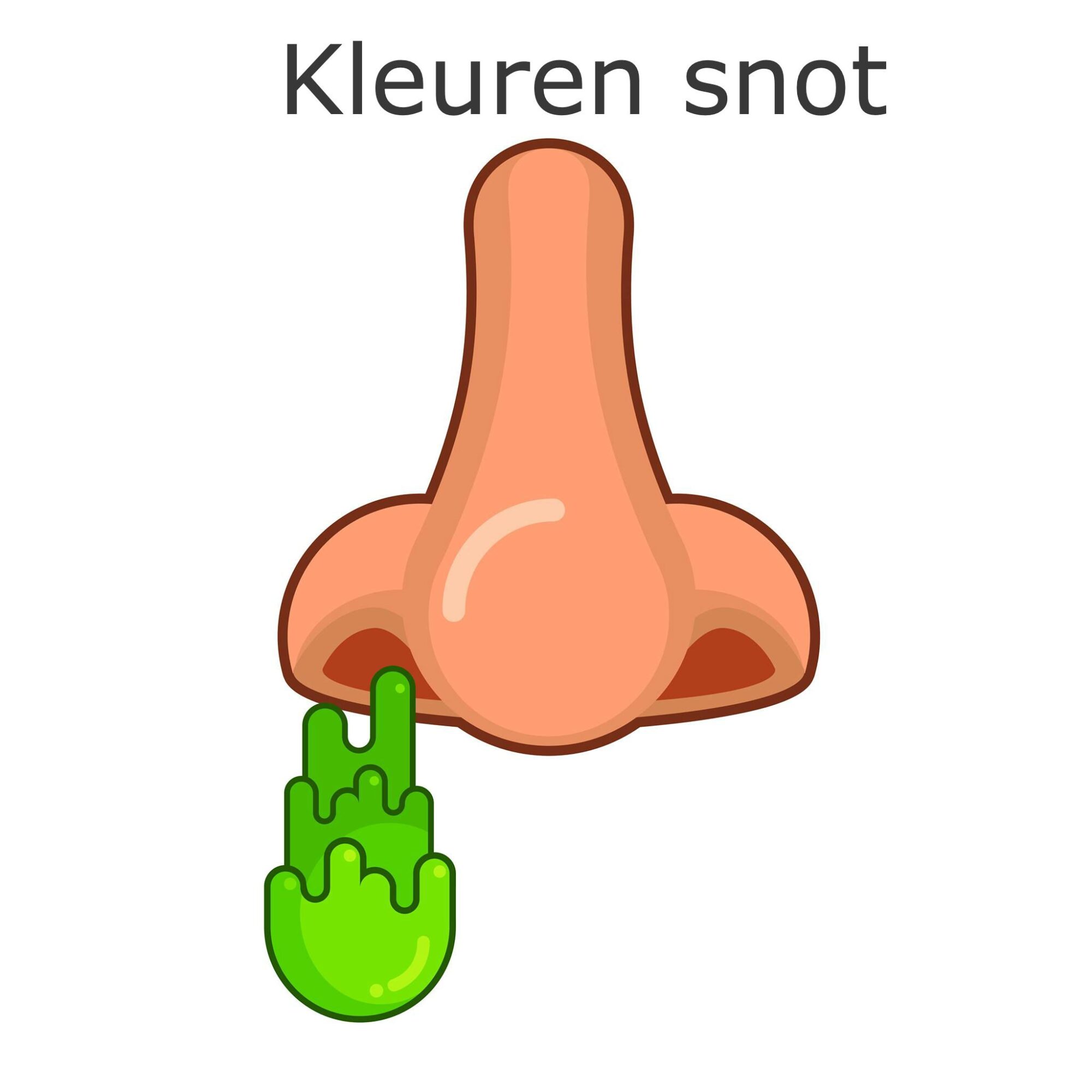 Groen snot kleuren snot sneller herstellen griep voorkomen