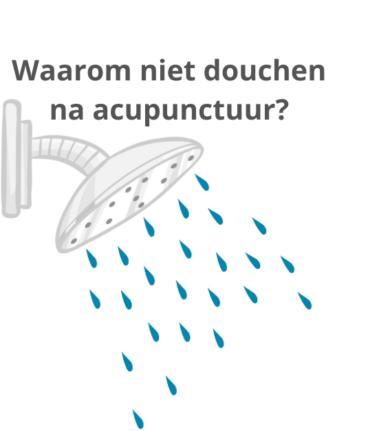 Waarom niet douchen na acupunctuur?